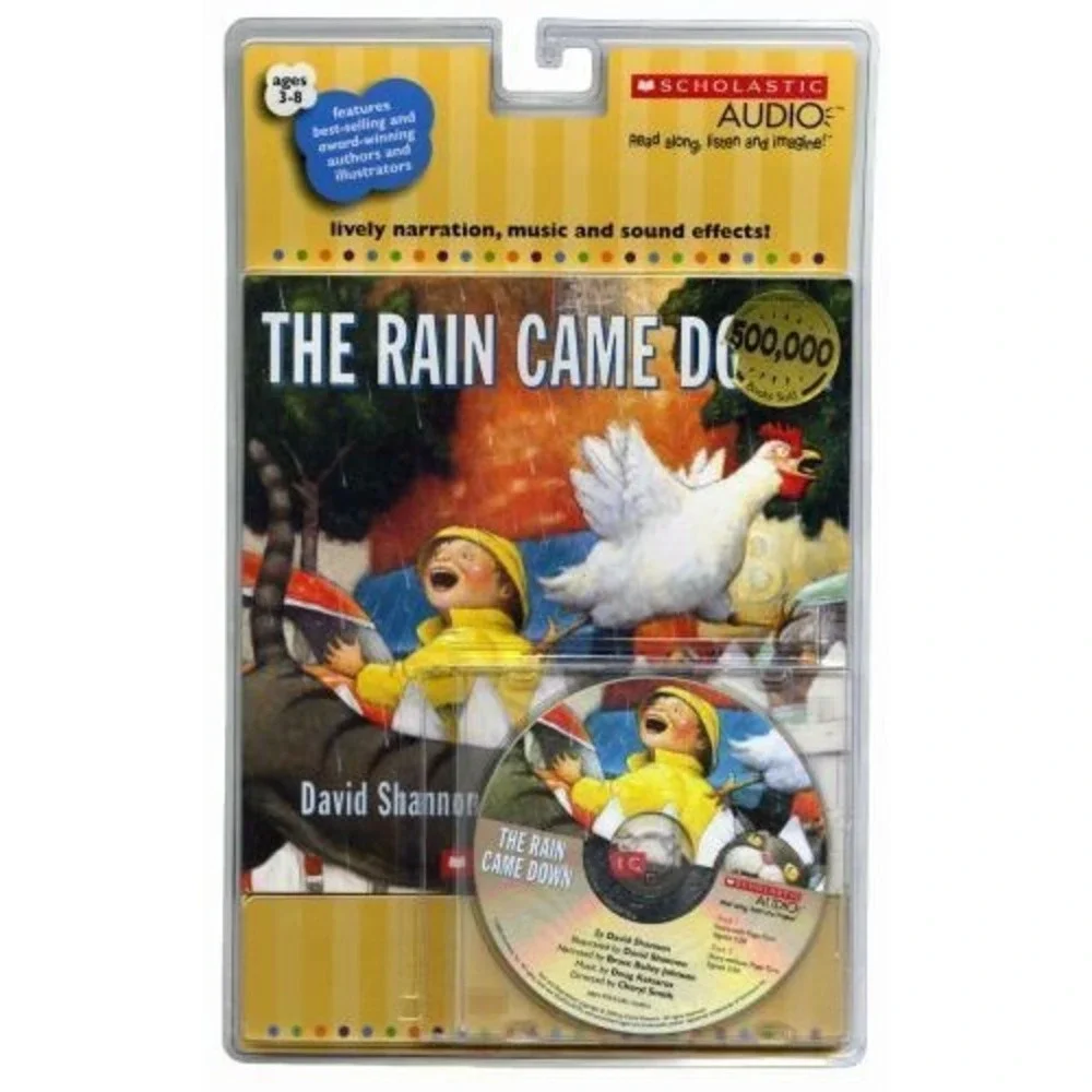 The Rain Came‎ Down David Shannon Read along and CD NEW